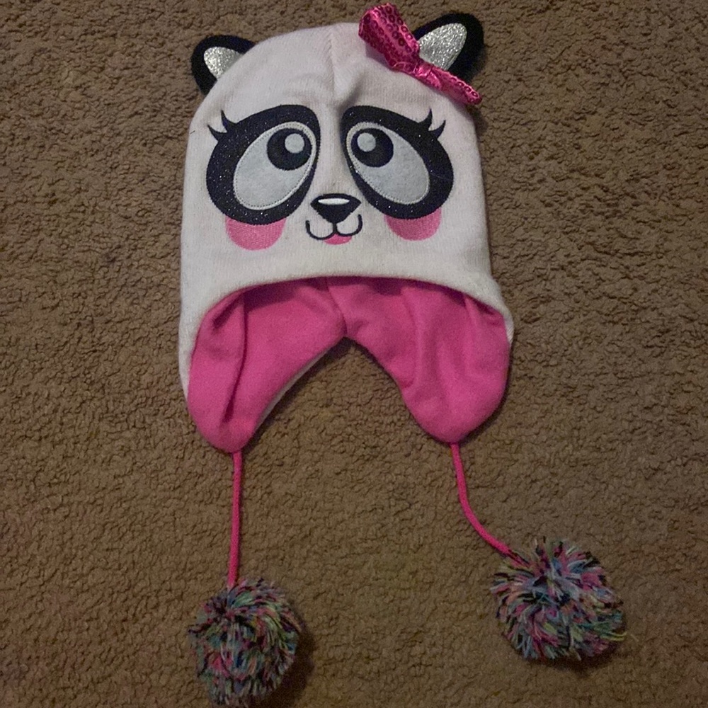Cute Kid Panda Beanie